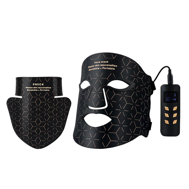Sekoda LED Face Mask - Black LED Face & Neck Mask