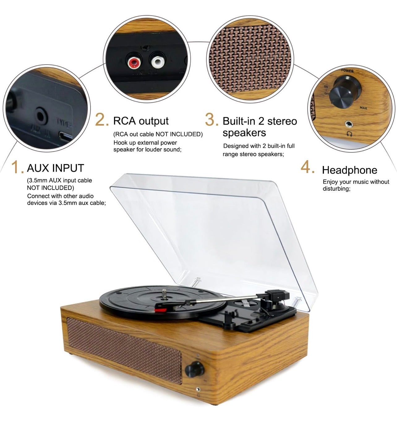 Brivona Record Player