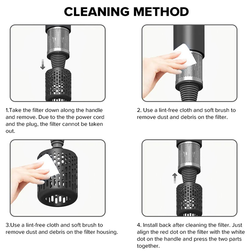 Bytech Hair Dryer Cleaning Method