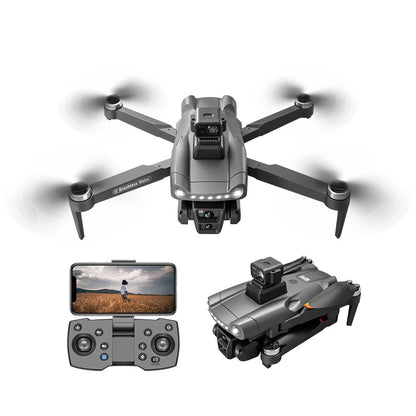 Aerudon AIR+ GPS Drone with camera, controller, and additional module on a white background