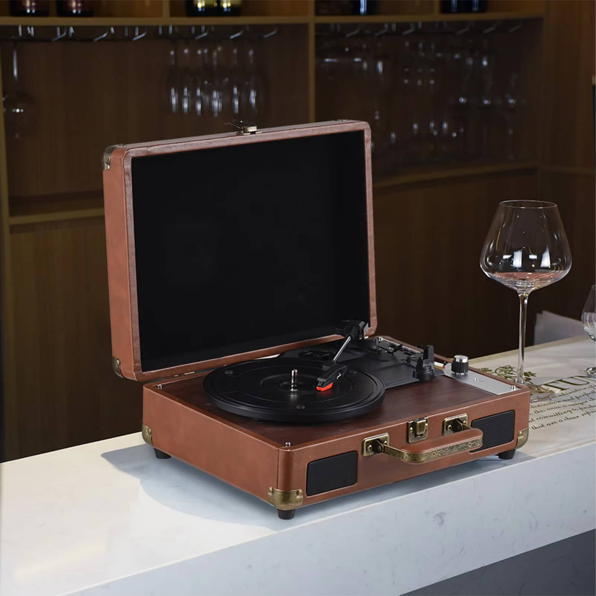 Auryvox Heritage VT-80 Record Player – HeartlandBuy