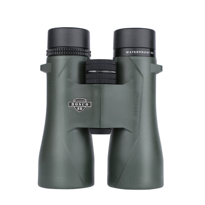 Bosco Apex HD-X1 Binoculars with Bosco ED logo on a white background
