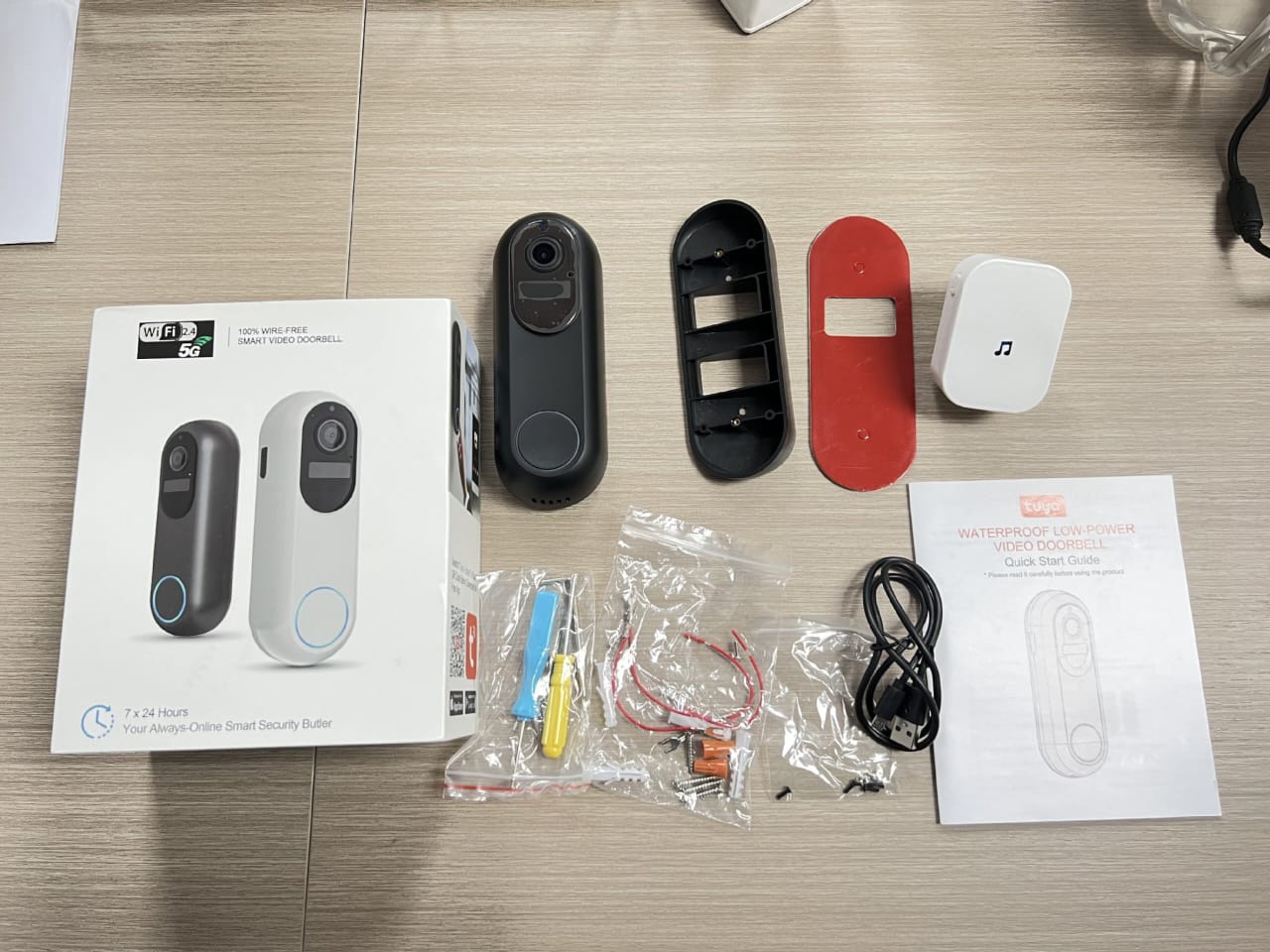Bytech 2K Wireless Doorbell accessories 