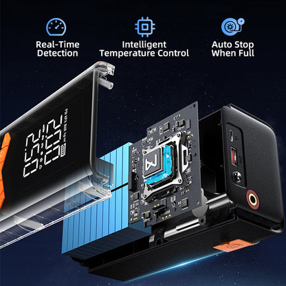 Bytech Jump Starter smart core safety system