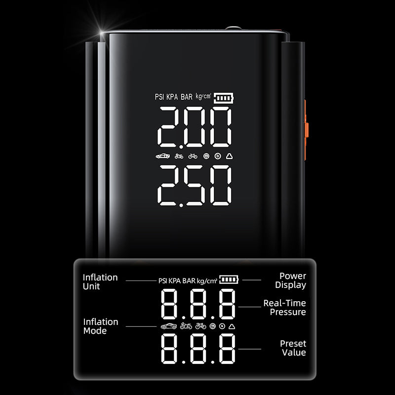 Bytech Jump Starter dual LED display