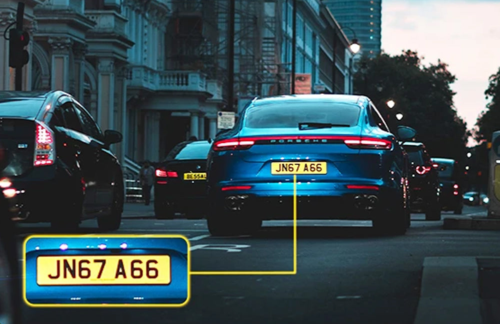 Bytech 4K Full HD Smart Dash Cam - super night vision F1.8 aperture 6-glass lens captures number plates in low light