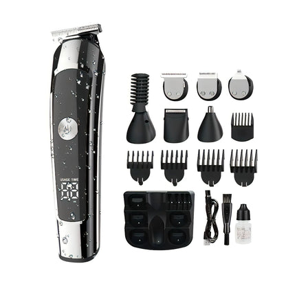 Bytech Hair Clipper set with attachments on a white background