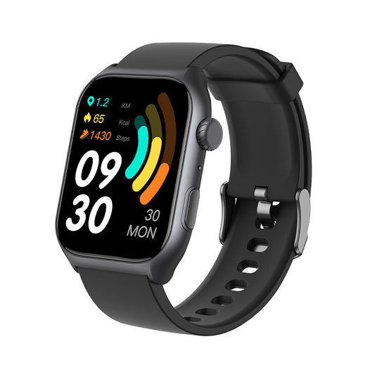 Bytech Smartwatch with a black band on a white background