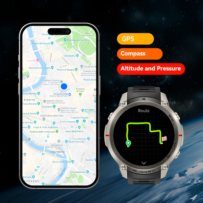 Bytech Smartwatch D59 1.43 inch AMOLED display