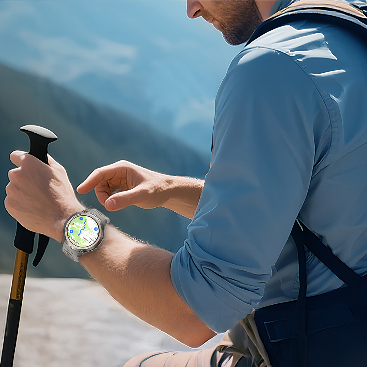 Bytech Smartwatch D59 6-satellite GPS positioning