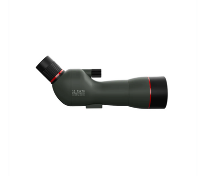 White Bytech Spotting Scope component with metal connectors on a white background