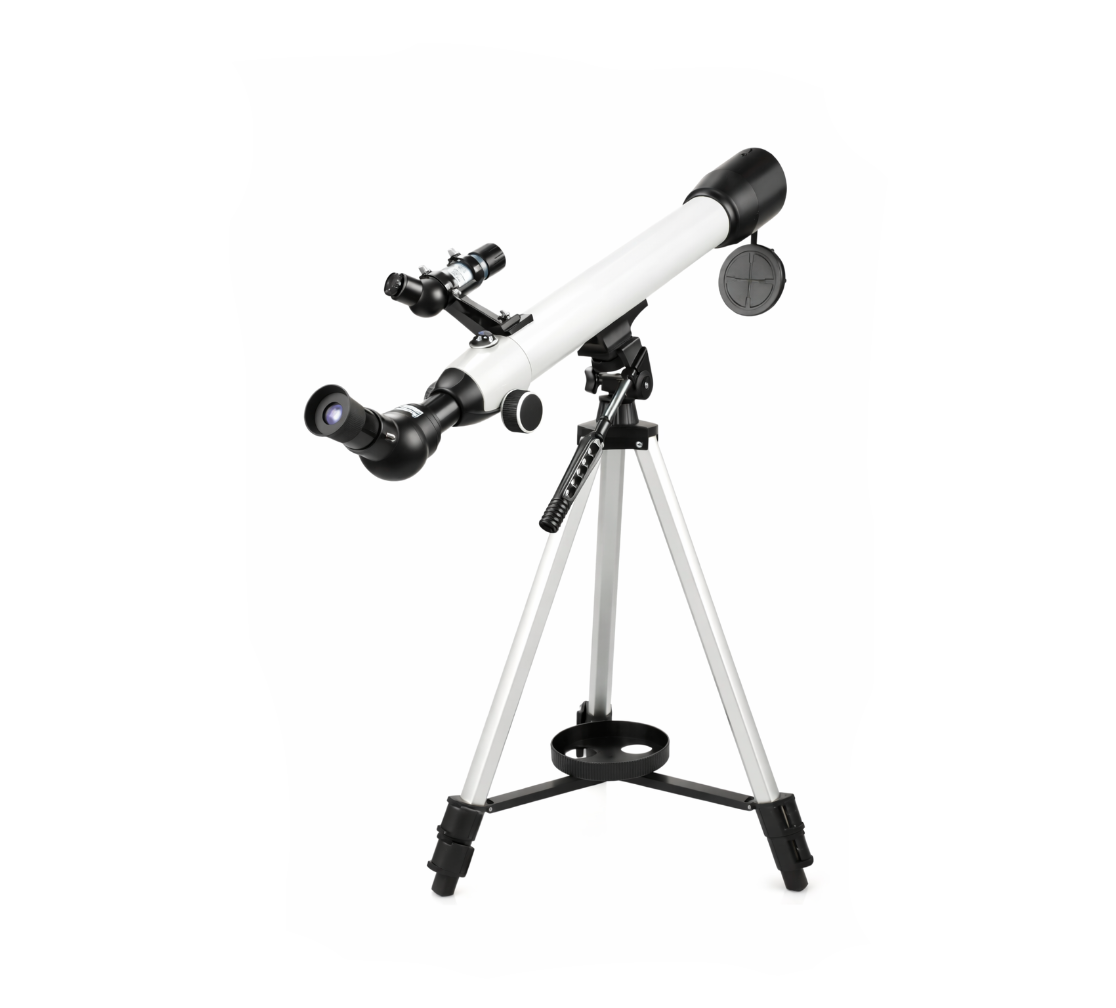 Bytech Telescope on a white background