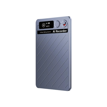 Blue Bytech Voice Recorder on a white background