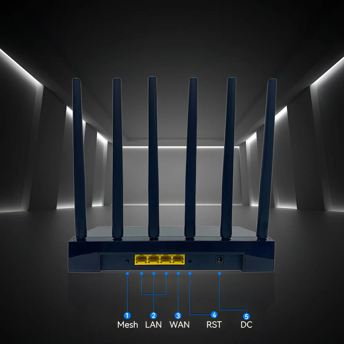 Bytech Wifi Router port