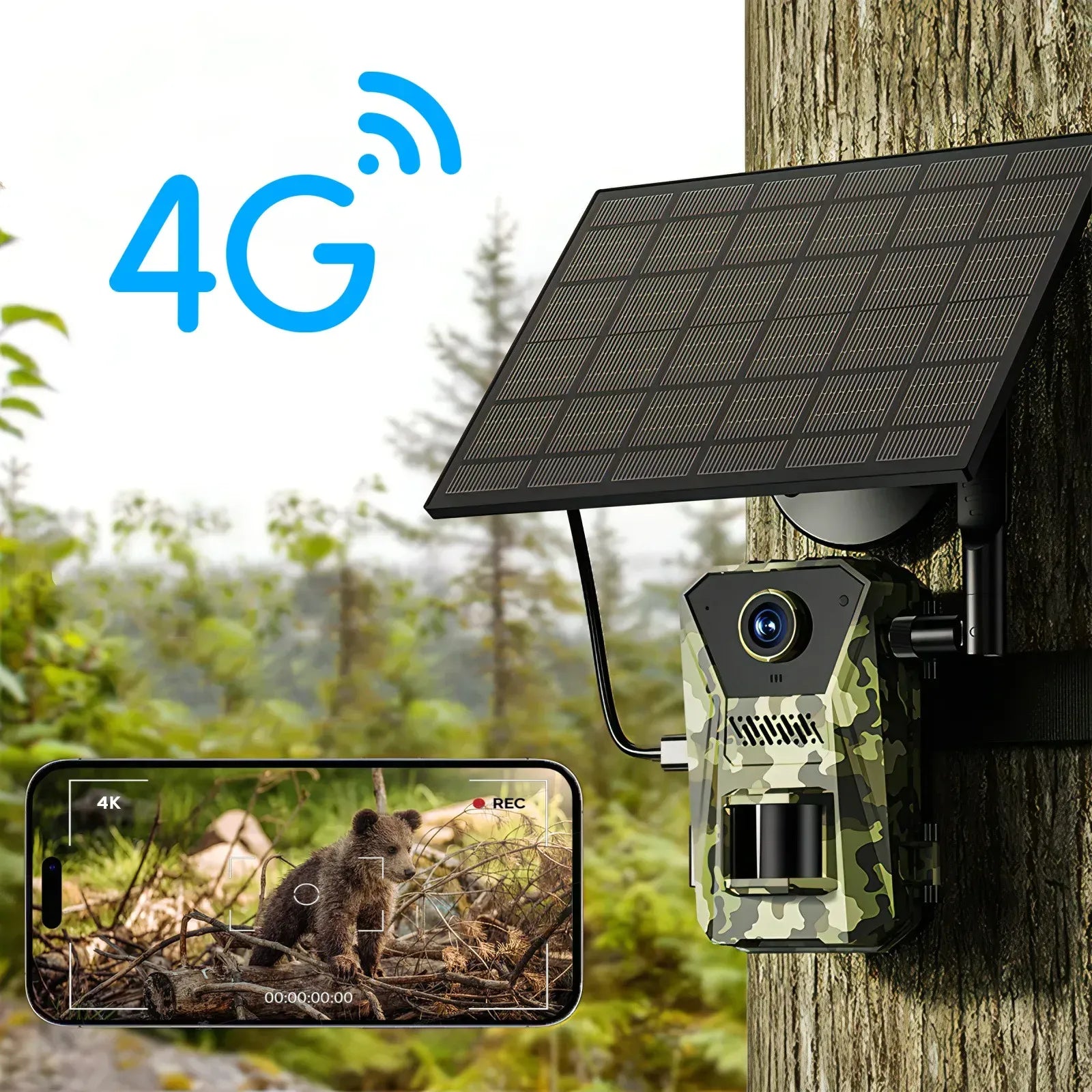 Bytech Wildlife Camera 4G Connectivity