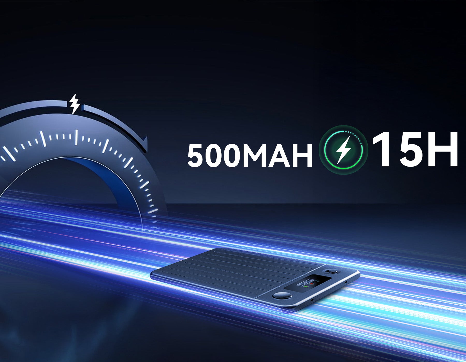 Calthic AI Voice Recorder battery detail