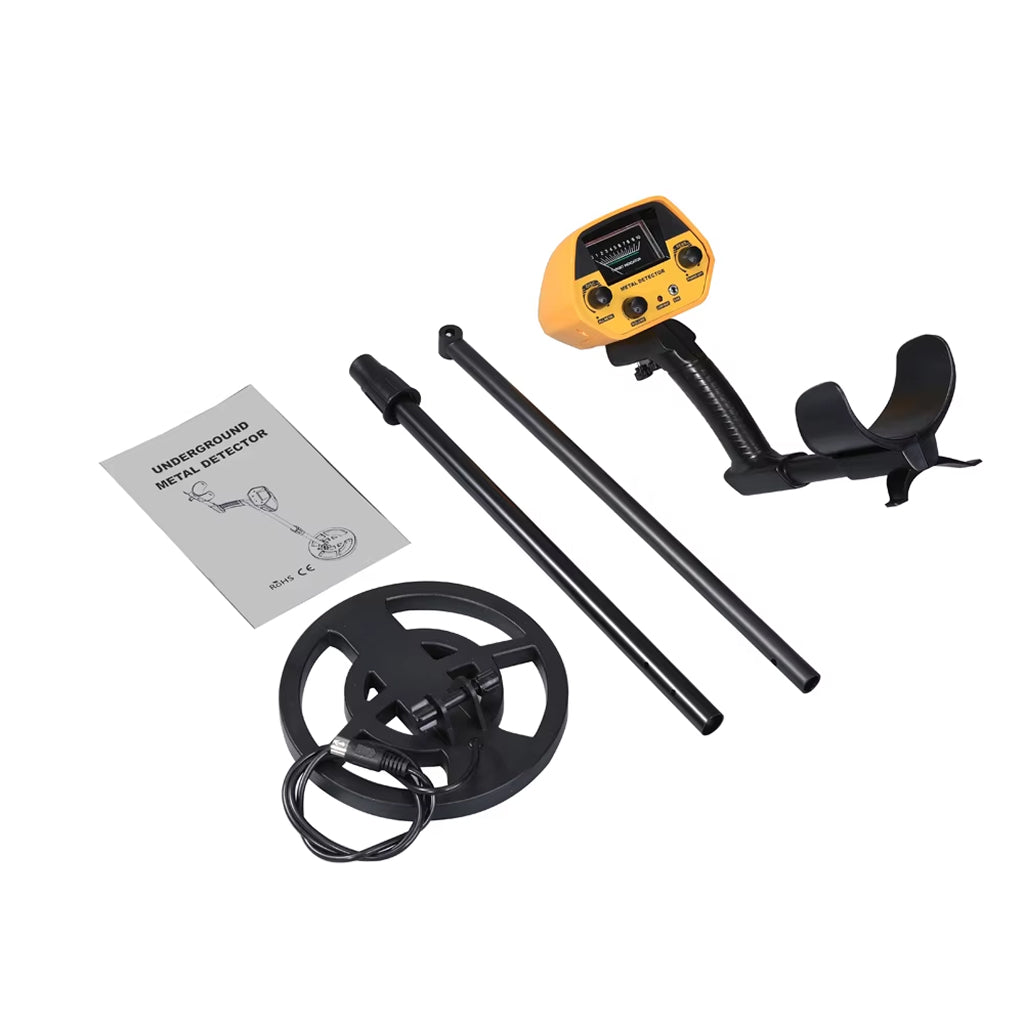 Clairus Metal Detector with accessories on a white background