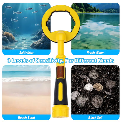 Kenzor 2-in-1 Underwater Metal Detector features 