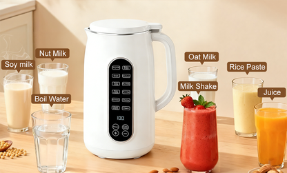 Krona 8-in-1 Soy Nut Milk Maker premium materials detail - food-grade construction and build quality