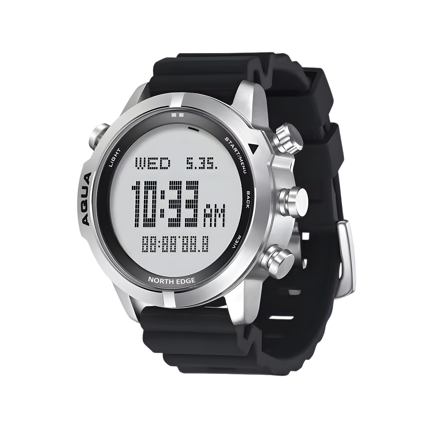 Mivrass Digital Diving Watch - White