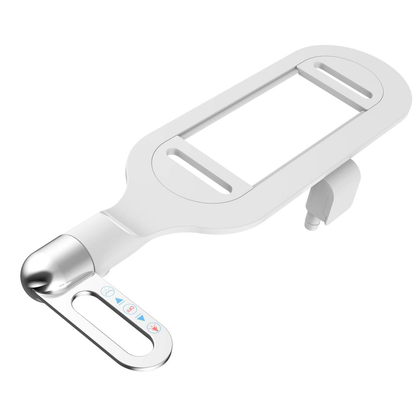 Oliventa Bidet Attachment for Toilet - dual-nozzle rear and feminine wash adjustable pressure 6mm profile