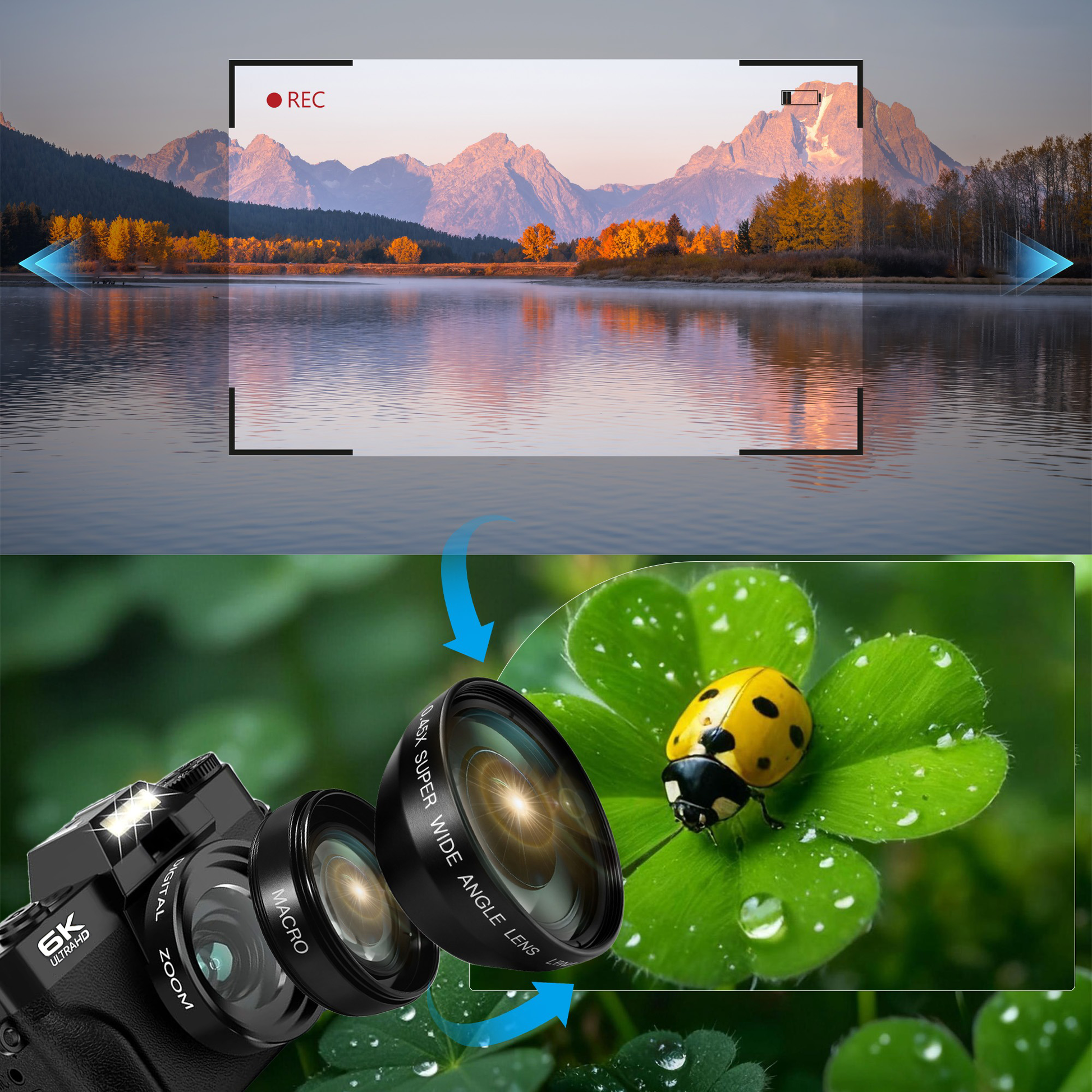 Oliventa Camera Wide Angle Macro Lenses