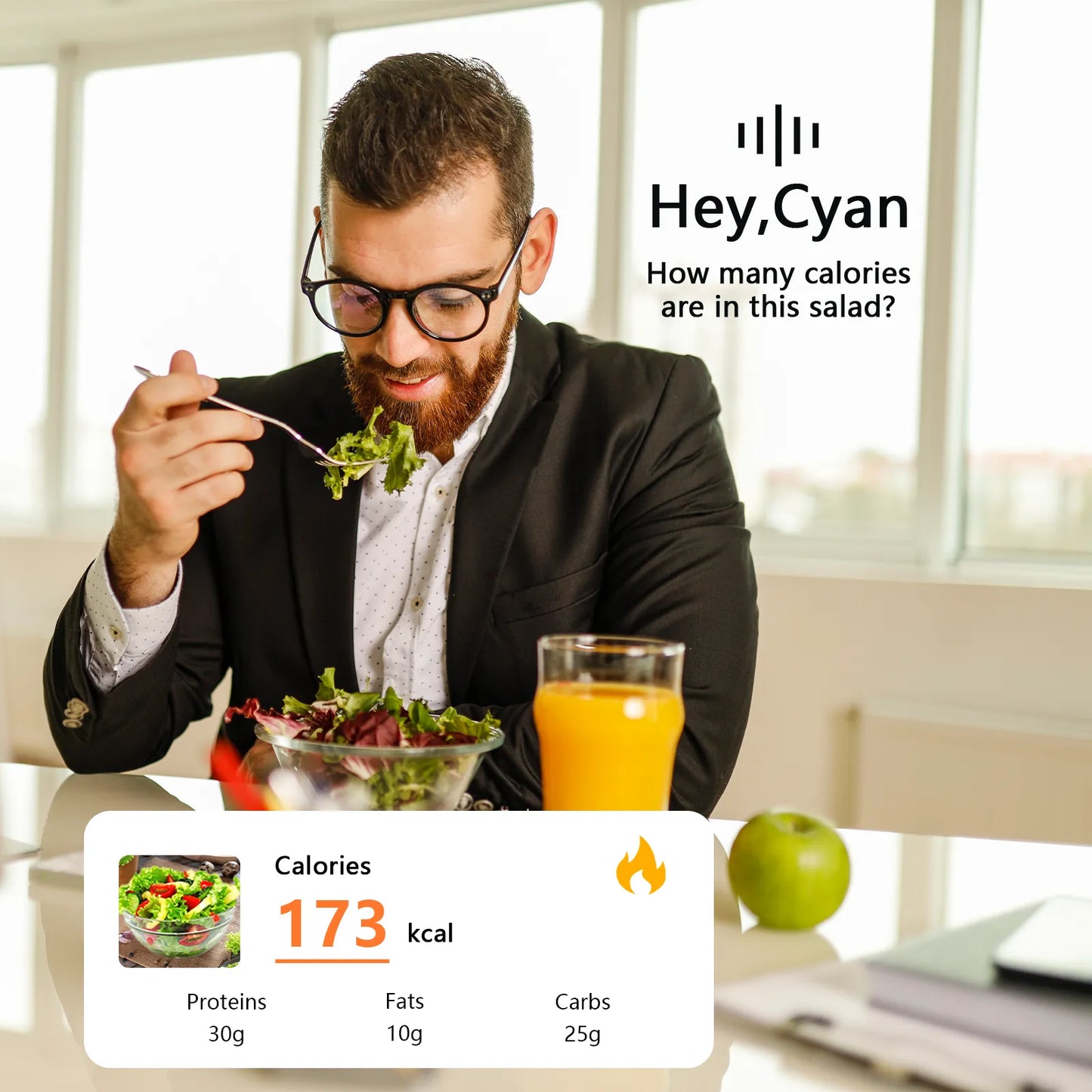Sekoda AI Smart Glasses calories plants recognition