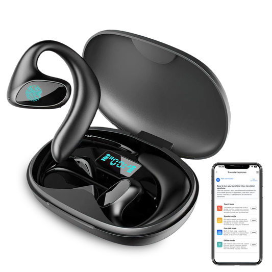 Sekoda AI Translation Earbuds - Black