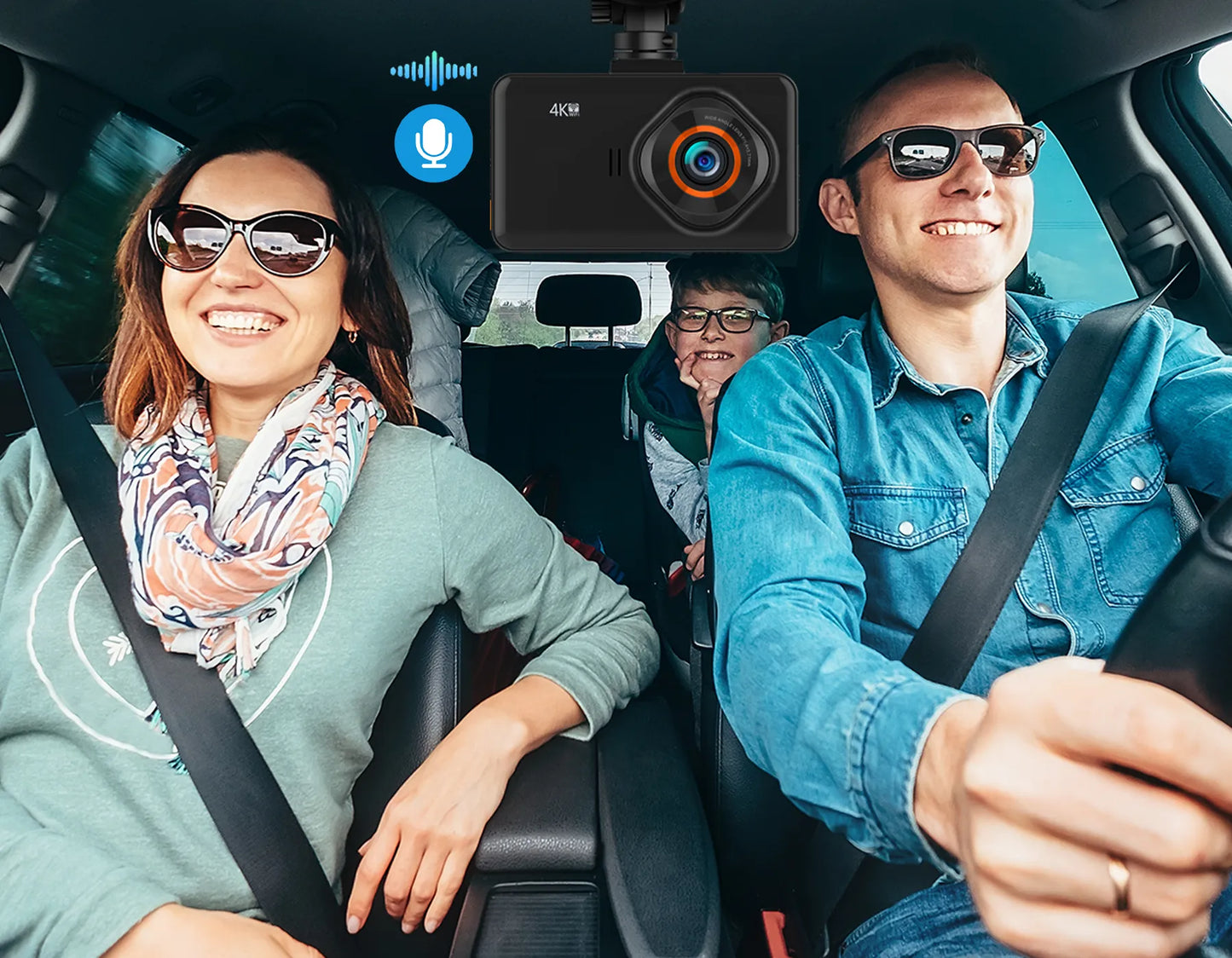 Sekoda 4K Dash Cam 4K HD detail