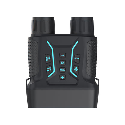 Black Sekoda Night Vision Binoculars with control buttons on a white background