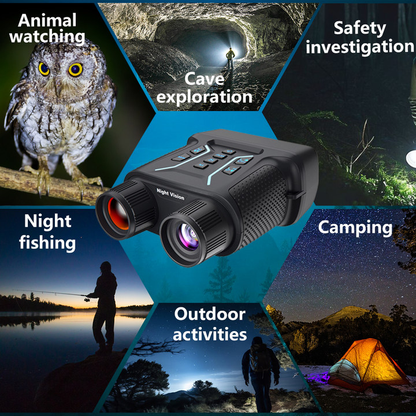 Sekoda Night Vision Binoculars spec graphic