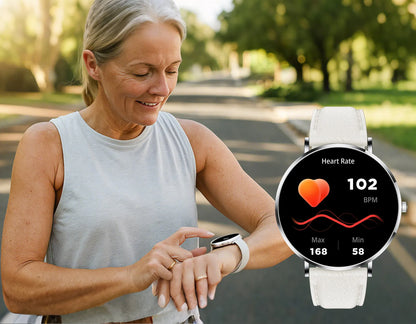 Sekoda Womens Smartwatch sleep monitoring detail