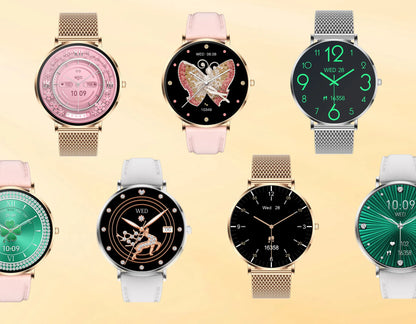 Sekoda Womens Smartwatch 200 watch faces detail