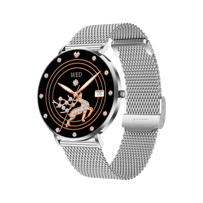 Sekoda Smart Watch for Women - Silver Stainless Steel