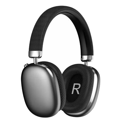Black and silver Sintra Noise Cancelling Headphones on a white background