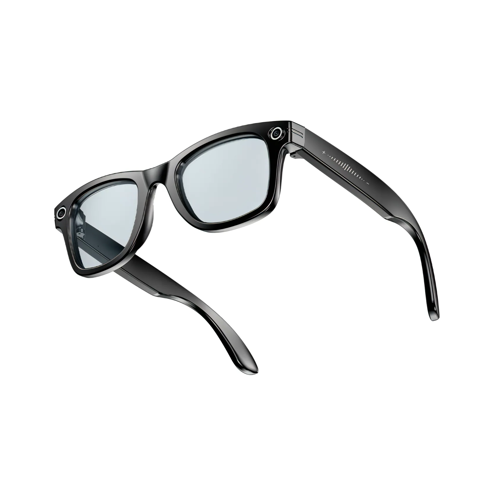 Black Sonovax Smart Glasses with a brand logo on a white background