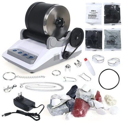 Diamond Stonnic Professional Stone Polishing Kit with accessories on a white background