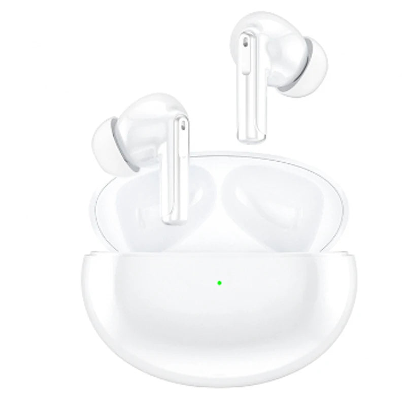 Vantiro Wireless Earbuds with charging case on a white background