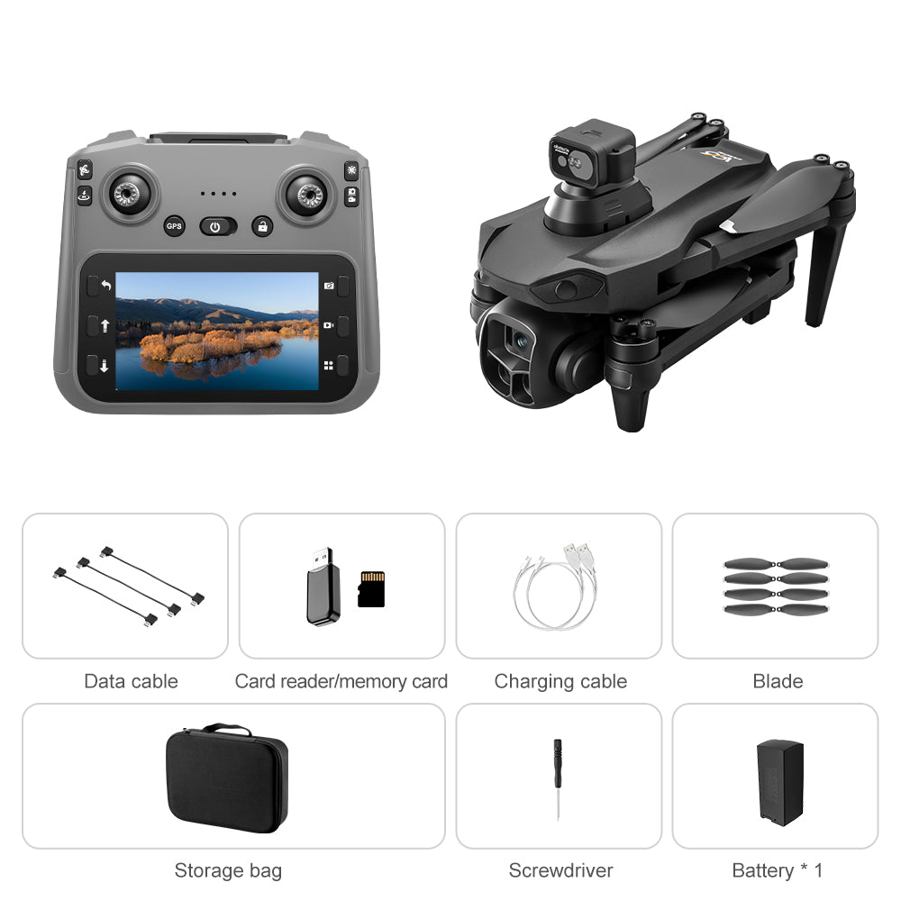 Yinosen GPS Drone max with Screen Remote Max drone package