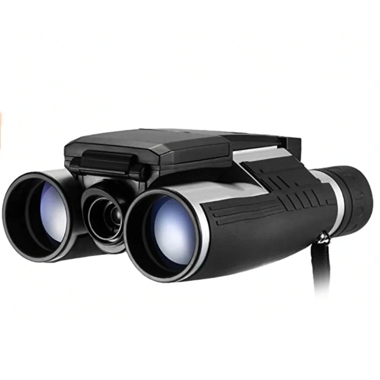 Black ClaroVis Binoculars on a white background