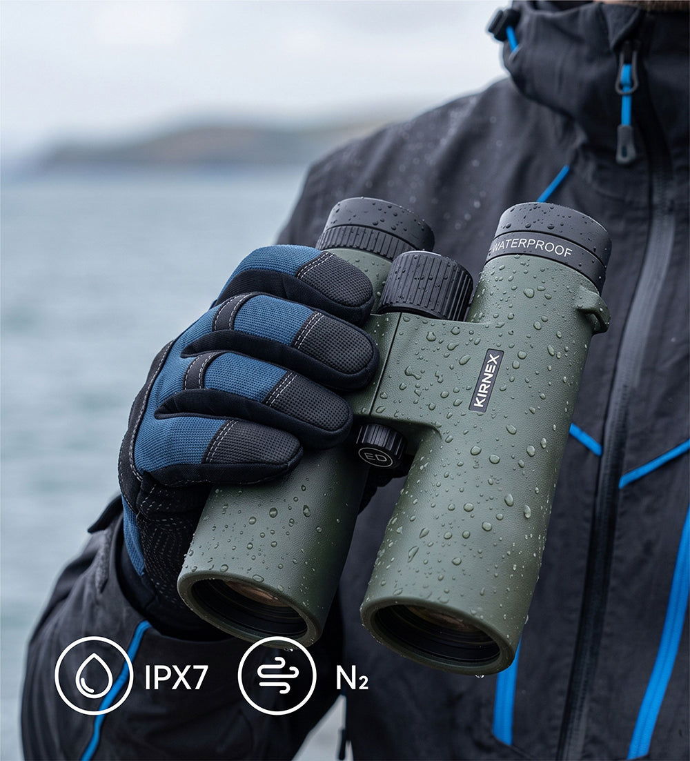 Kirnex 12x50 ED Binoculars fully multi-coated lenses for advanced light transmission